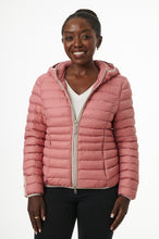 Load image into Gallery viewer, Elfy Vegan Down Short Jacket | Dusty Rose