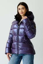 Load image into Gallery viewer, Eline Down Jacket | Aubergine 2