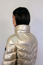 Load image into Gallery viewer, Fairie Vegan Down Jacket| Champagne Metallic