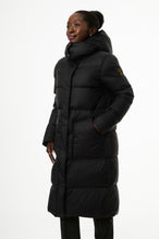 Load image into Gallery viewer, Fria Long Down Coat | Black 2