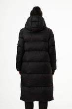 Load image into Gallery viewer, Fria Long Down Coat | Black 3
