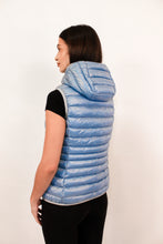 Load image into Gallery viewer, Arwen Vegan Down Vest | Retro Blue