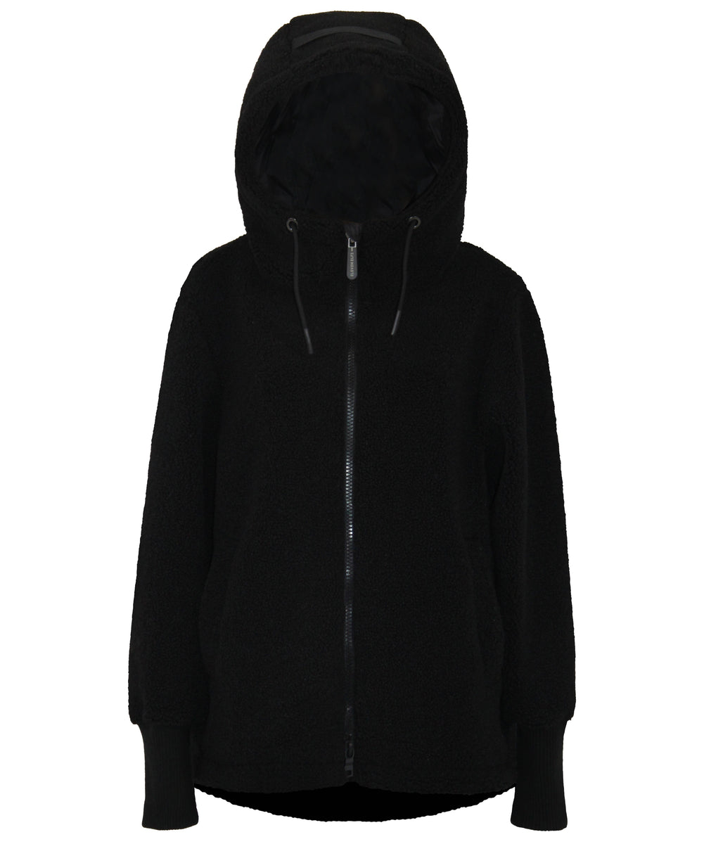Lykke Teddy Jacket | Black – Eleven Elfs US