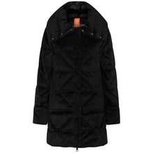 Load image into Gallery viewer, Alva Vegan Down Coat | Black Velvet
