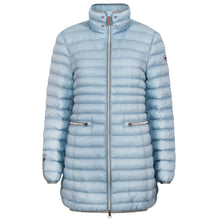 Load image into Gallery viewer, Shannon Vegan Down Coat | Light Denim