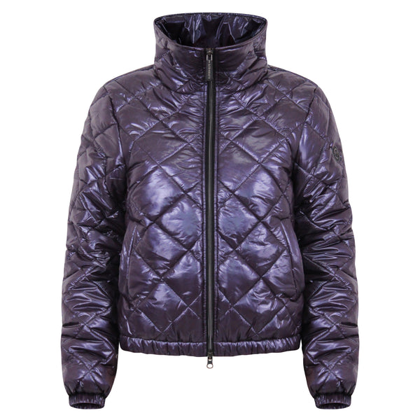 Stella Vegan Down Bomber | Aubergine