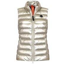 Load image into Gallery viewer, Melian Vegan Down Vest | Champagne Metallic