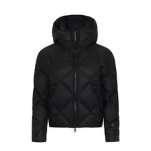 Load image into Gallery viewer, Zoe Down Bomber Jacket | Black
