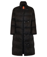 Load image into Gallery viewer, Posh Long Vegan Down Coat | Black