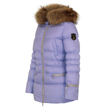 Load image into Gallery viewer, Earth Spirit Long Down Jacket | Lavender & Linen