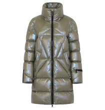 Load image into Gallery viewer, Finnja Down Coat | Olive & Black