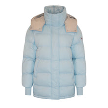 Load image into Gallery viewer, Odelle Vegan Down Jacket | Light Denim & Linen