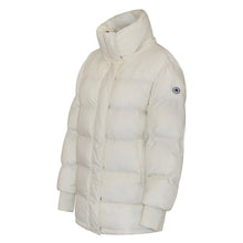 Load image into Gallery viewer, Odelle Vegan Down Jacket | Off White & Linen