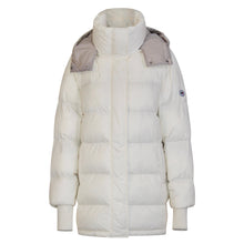 Load image into Gallery viewer, Odelle Vegan Down Jacket | Off White & Linen