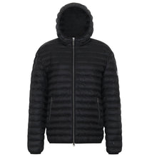 Load image into Gallery viewer, James Men's Short Vegan Down Jacket | Black