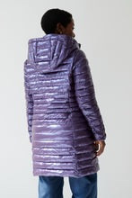 Load image into Gallery viewer, Julie Vegan Down Coat | Aubergine 5