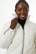 Load image into Gallery viewer, Stella Vegan Down Bomber | White 4