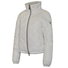 Load image into Gallery viewer, Stella Vegan Down Bomber | White
