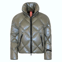 Load image into Gallery viewer, Zoe Down Bomber Jacket | Olive