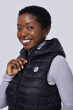 Load image into Gallery viewer, Arwen Vegan Down Vest | Black 3