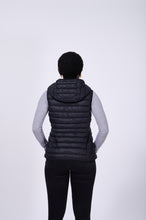 Load image into Gallery viewer, Arwen Vegan Down Vest | Black 4
