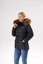 Load image into Gallery viewer, Earth Spirit Long Down Jacket| Black 3