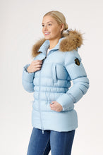 Load image into Gallery viewer, Earth Spirit Long Down Jacket | Light Denim 2
