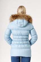 Load image into Gallery viewer, Earth Spirit Long Down Jacket | Light Denim 4