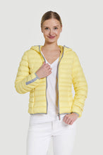 Load image into Gallery viewer, Elfy Vegan Down Short Jacket | Limone 4