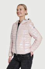 Load image into Gallery viewer, Elfy Vegan Down Short Jacket | Pearl Pink 3