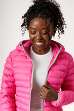Load image into Gallery viewer, Elfy Vegan Down Short Jacket | Rose Pink 3