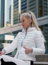 Load image into Gallery viewer, Elfy Vegan Down Short Jacket | White 6