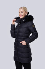 Load image into Gallery viewer, Frost Long Down Jacket | Black