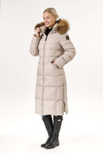 Load image into Gallery viewer, Iclyn Long Down Coat | Linen
