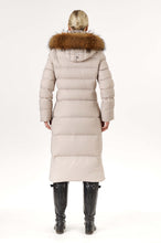 Load image into Gallery viewer, Iclyn Long Down Coat | Linen 5