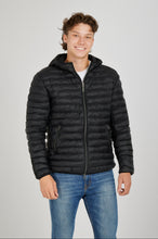 Load image into Gallery viewer, James Short Vegan Down Jacket | Black