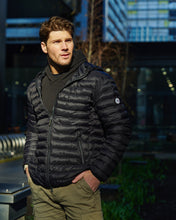 Load image into Gallery viewer, James Short Vegan Down Jacket | Black 6