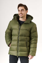 Load image into Gallery viewer, Mason Short Down Jacket | Military 2