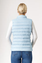 Load image into Gallery viewer, Melian Short Vegan Down Vest | Light Denim 4
