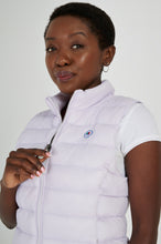 Load image into Gallery viewer, Melian Short Vegan Down Vest | Light Lilac 3