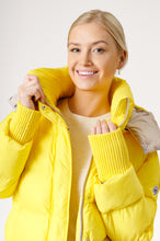 Load image into Gallery viewer, Odelle Vegan Down Jacket | Bumblebee & Linen 2