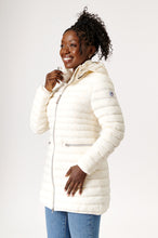 Load image into Gallery viewer, Shannon Vegan Down Jacket  | Off White 2