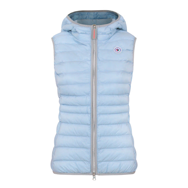 Arwen Vegan Down Vest | Light Denim