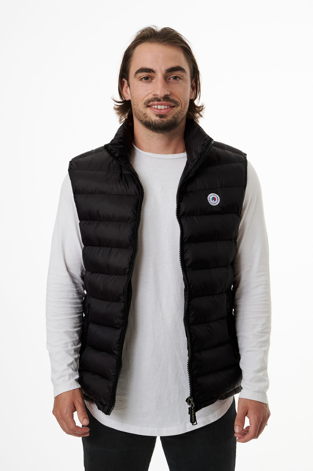 Axel Vegan Down Vest | Black 2