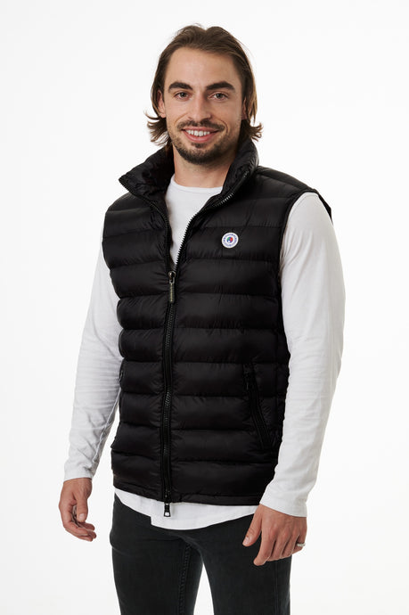 Axel Vegan Down Vest | Black