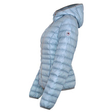 Load image into Gallery viewer, Elfy Vegan Down Short Jacket | Light Denim
