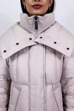 Load image into Gallery viewer, Tara Long Down Coat | Linen
