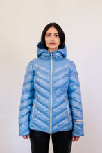 Load image into Gallery viewer, Fairie Vegan Down Jacket| Retro Blue
