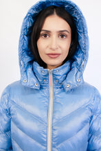 Load image into Gallery viewer, Fairie Vegan Down Jacket| Retro Blue
