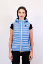Load image into Gallery viewer, Arwen Vegan Down Vest | Retro Blue
